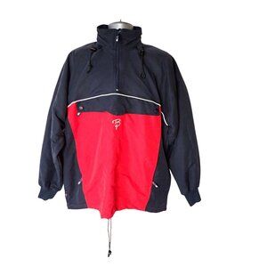 Bjorn Dehlie Odlo Sports Windstopper Jacket Men L Cross Cournty 1/4 zip pullover